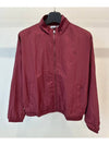 ESS Track Top Windbreaker Jacket IC5309 Burgundy WOMENS UK M - ADIDAS - BALAAN 5