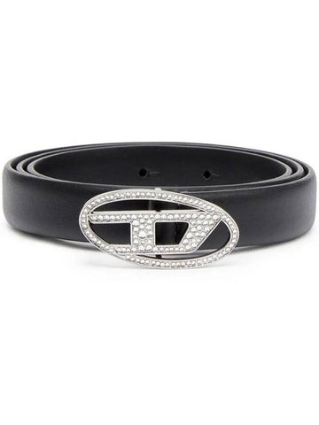 B 1DR Crystal Decorated Belt X09972P6364 - DIESEL - BALAAN 1