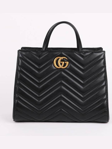 GG gold matelass top handle shoulder bag 448054 - GUCCI - BALAAN 1