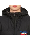 padded zip-up cardigan black - MONCLER - BALAAN 8