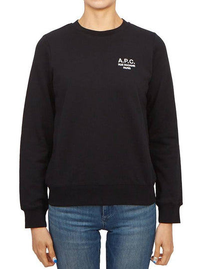 Skye Logo Sweatshirt Black - A.P.C. - BALAAN 2