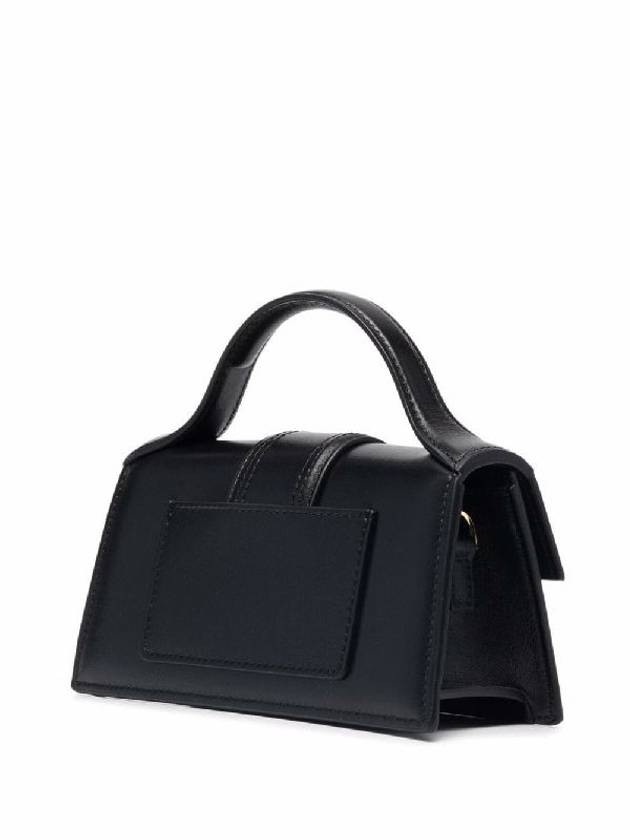 Le Bambino Gold Hardware Logo Mini Tote Bag Black - JACQUEMUS - BALAAN 4