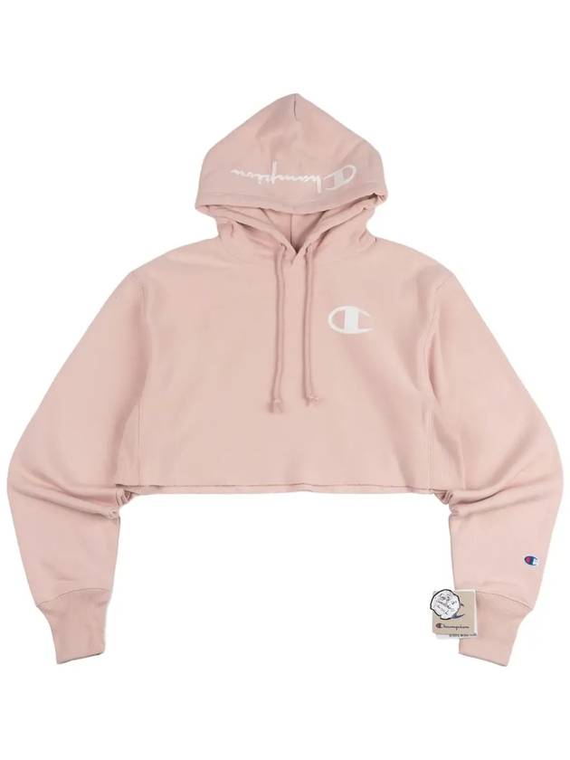 Reverse Weave Pullover Crop Women s Hoodie WL659G5502155BF - CHAMPION - BALAAN 3