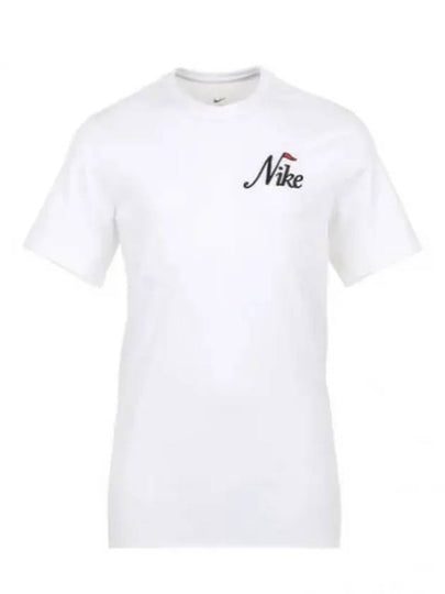 Men's Golf Short Sleeve T-Shirt White - NIKE - BALAAN 2