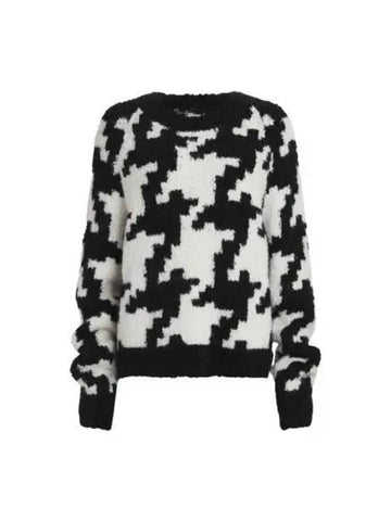 Women s knit WK022Z BLK CHALK white - ALLSAINTS - BALAAN 1