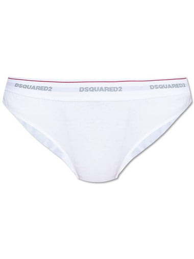 Dsquared2 Briefs With Logo, Women's, White - DSQUARED2 - BALAAN 1