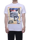 Long Cool Fit Short Sleeve T-Shirt White - DSQUARED2 - BALAAN 1