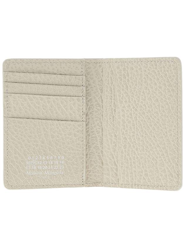 Bovine Leather Card Wallet White - MAISON MARGIELA - BALAAN 11