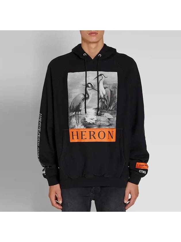 11th Anniversary Logo Printing Hoodie HMBB001F18601015 1088 - HERON PRESTON - BALAAN 5