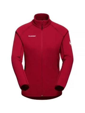 Aconcagua ML High Neck Zip-up Jacket Red - MAMMUT - BALAAN 1