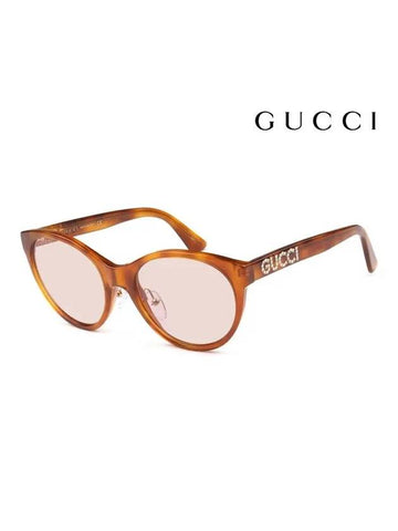 Eyewear Cat Eye Sunglasses Havana - GUCCI - BALAAN 1