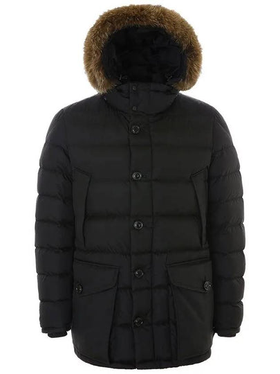 1B52502 68352 999 CLUNY black padded jacket - MONCLER - BALAAN 2