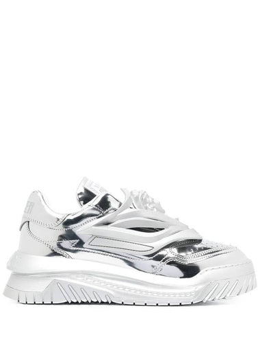 Versace Medusa Laminate Sneakers - VERSACE - BALAAN 1