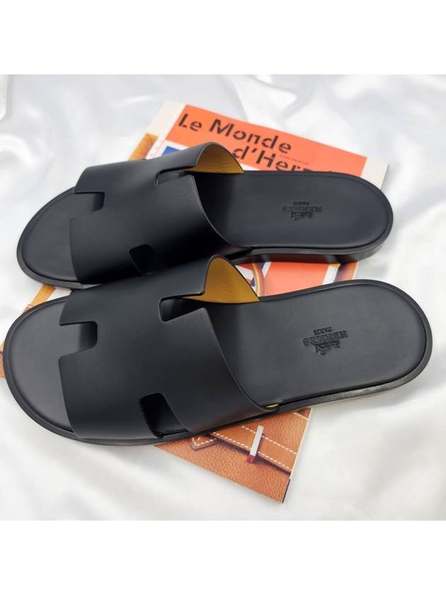 Izmir Sandal Calfskin & Noir - HERMES - BALAAN 2