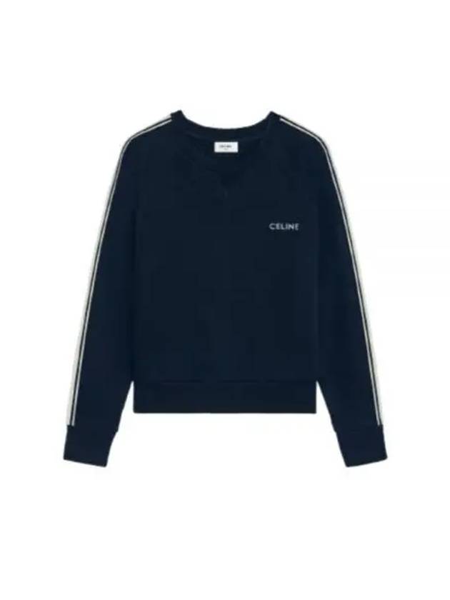 Cotton Fleece Cashmere Sweatshirt - CELINE - BALAAN 2