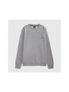 Zebra Patch Organic Cotton Sweatshirt Grey - PAUL SMITH - BALAAN 2