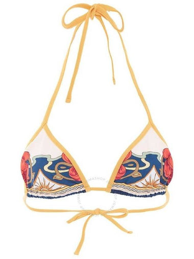 La Double J Foulard Liberty Bikini Top, Size Medium - LA DOUBLEJ - BALAAN 1