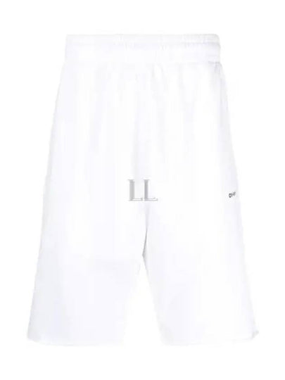 Wave Out Diag Mesh Shorts White - OFF WHITE - BALAAN 2