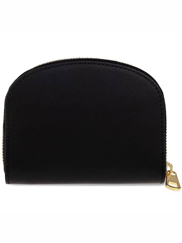 Demi Lune Half Moon Zipper Card Wallet Black - A.P.C. - BALAAN 4