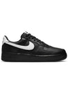 Air Force 1 QS Low Top Sneakers Black White - NIKE - BALAAN 1