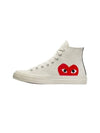 Chuck Taylor High Top Sneakers P1 K112 2 White - COMME DES GARCONS - BALAAN 2