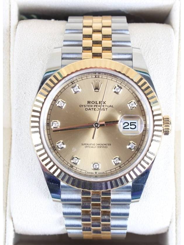 Rolex Datejust 41 Champagne Edition 10p 22 Years - ROLEX - BALAAN 3