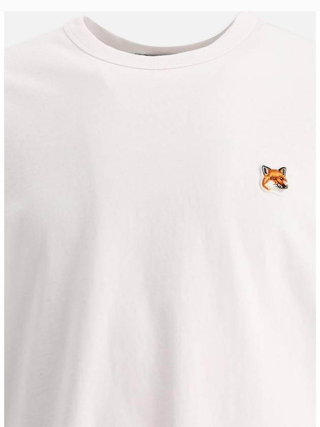 Fox Head Patch Classic Short Sleeve T-Shirt Black - MAISON KITSUNE - BALAAN 8