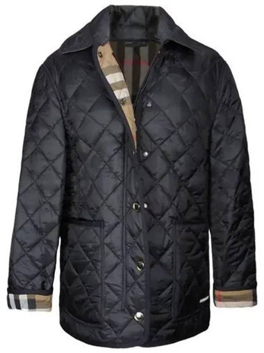 Dali Diamond Quilted Jacket 271188 - BURBERRY - BALAAN 1