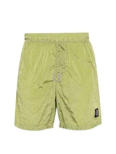 Nylon Metal Swimming Trunk Shorts Lemon - STONE ISLAND - BALAAN 2