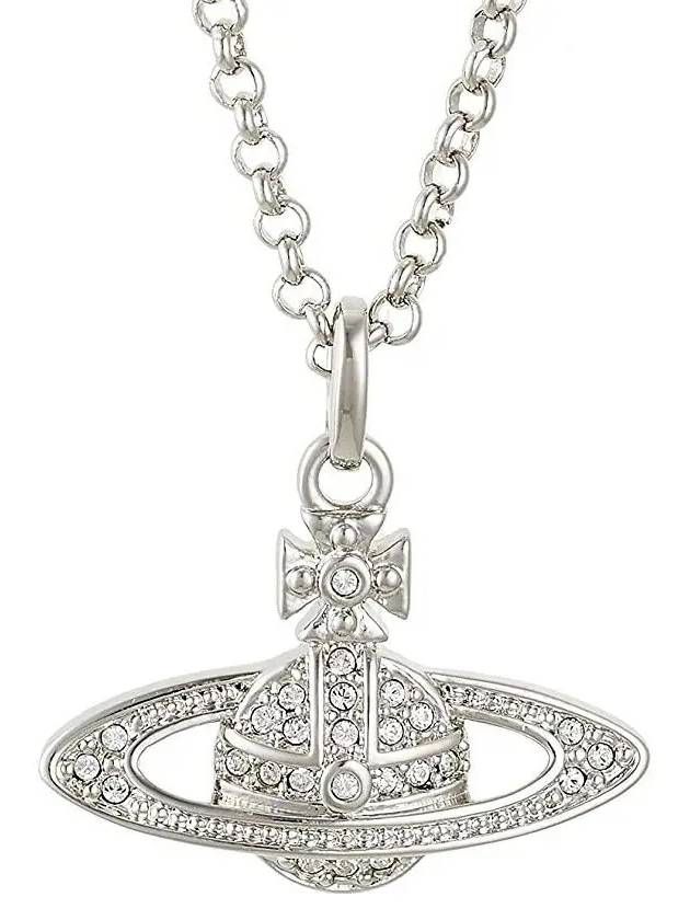 Mini Bas Relief Pendant Necklace Silver - VIVIENNE WESTWOOD - BALAAN 2