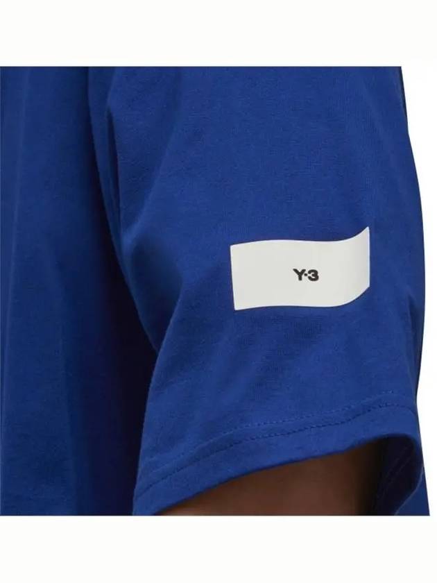 Y3 follow logo patch boxy tshirt - YOHJI YAMAMOTO - BALAAN 4