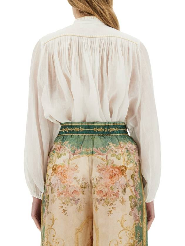 n Shirt 8832TRS243 IVORY IVORY - ZIMMERMANN - BALAAN 4