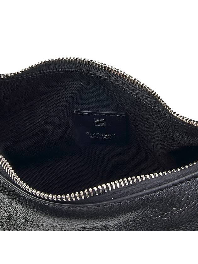 Voyou Small Leather Shoulder Bag Black - GIVENCHY - BALAAN 11