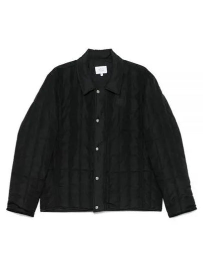 Quilted Jacket Black - MAISON KITSUNE - BALAAN 2