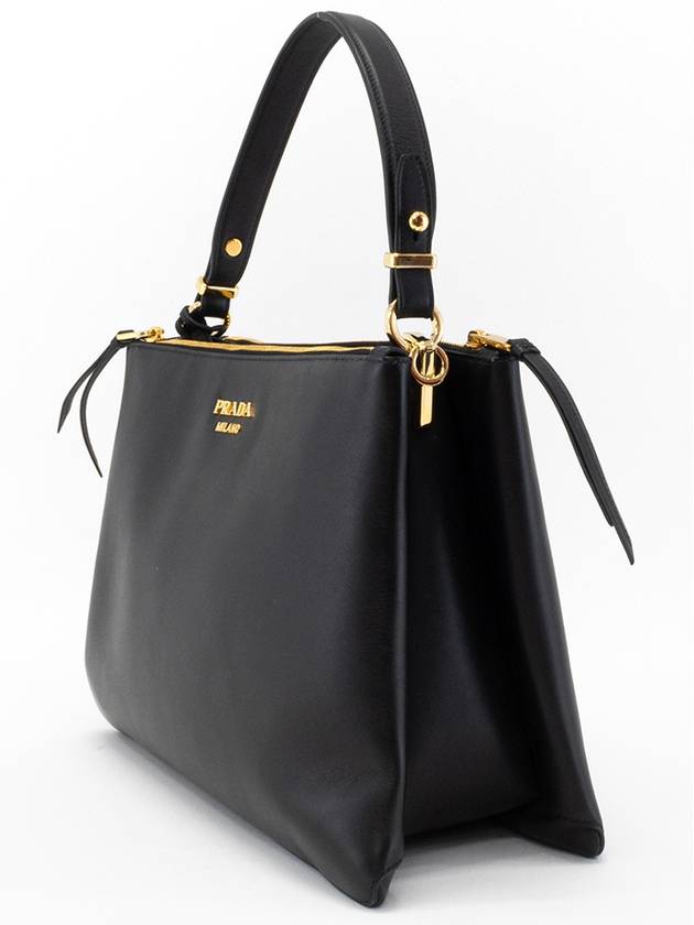 Deuce Bag Large Black Tote 1BA2332CKM - PRADA - BALAAN 2