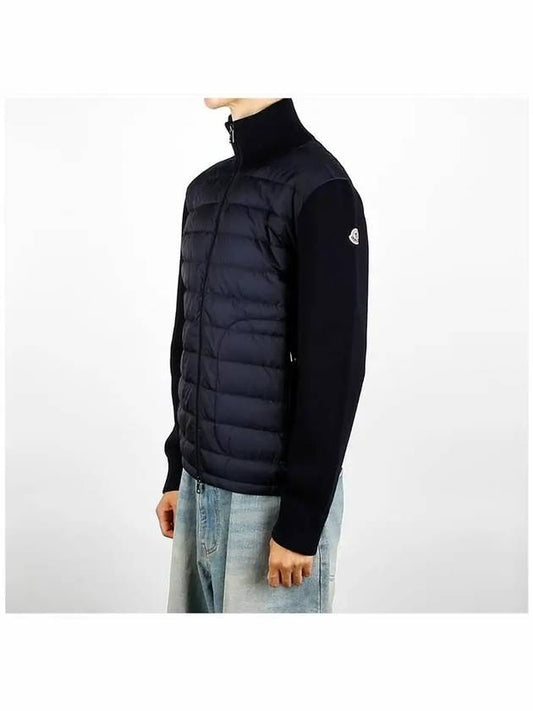 9B50700 A9341 777 patch logo zip up cardigan - MONCLER - BALAAN 2