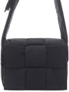 Cassette Padded Small Cross Bag Black - BOTTEGA VENETA - BALAAN 3