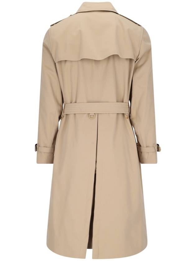 Long Kensington Heritage Trench Coat Honey - BURBERRY - BALAAN 3