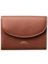 Geneve Flap Card Wallet Brown - A.P.C. - 2