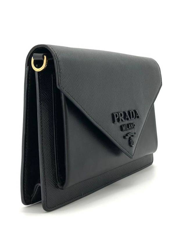 Saffiano Monochrome Envelope Cross Bag 1BP020 - PRADA - BALAAN 3