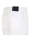 UPLAC K06S9901 WHITE Drawstring Light Cotton White Pants - KITON - BALAAN 7