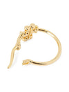 Eleanor Small Hoop Earrings Gold - TORY BURCH - BALAAN 5