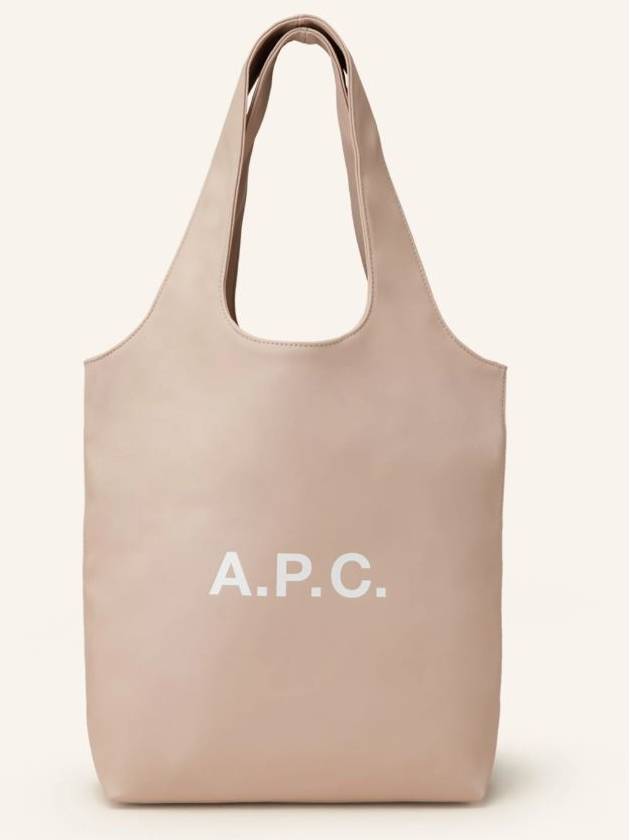 Ninon Small Tote Bag Satin Pink - A.P.C. - BALAAN 2