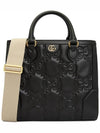 Women's Matelasse Tote Bag Black - GUCCI - BALAAN 3