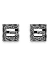 Men's G Cufflinks Silver - GUCCI - BALAAN 3