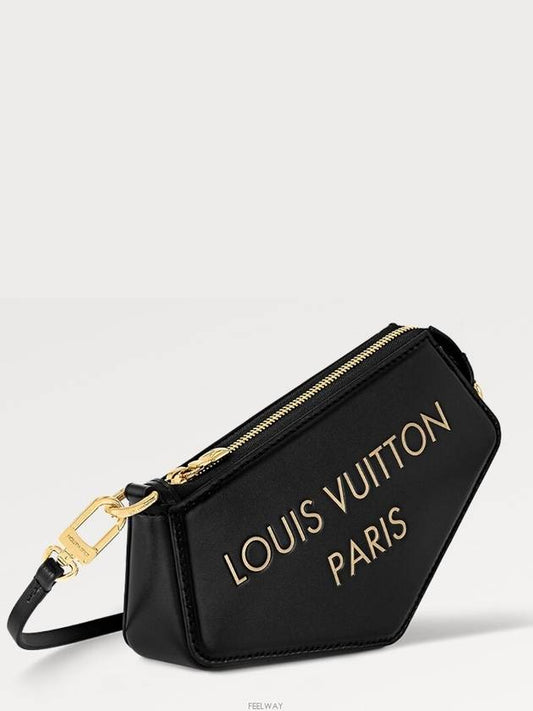 Pochette Ecusson Shoulder Bag Black - LOUIS VUITTON - BALAAN 2