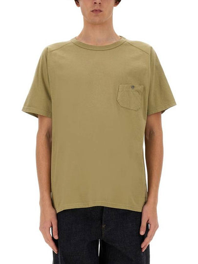 5.6Oz Basic Short Sleeve T-Shirt Green - NIGEL CABOURN - BALAAN 2