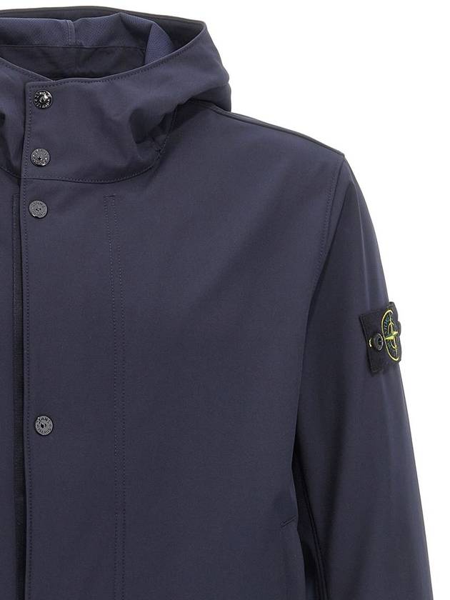 Stone Island 'Light Soft Shell-R E.Dye® Technology' Jacket - STONE ISLAND - BALAAN 3