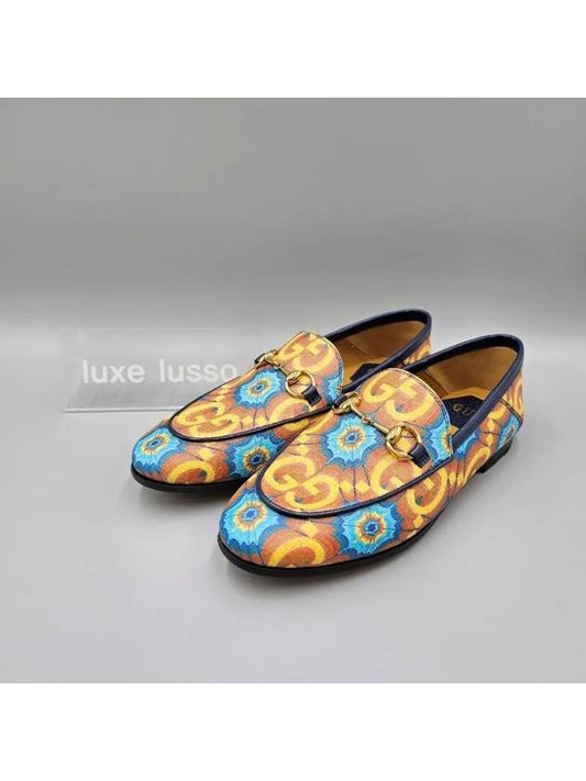 Women s Horsebit Multicolor Jordan Loafer 681285 - GUCCI - BALAAN 1