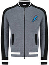 4G logo back point bomber jacket black gray - GIVENCHY - BALAAN 1